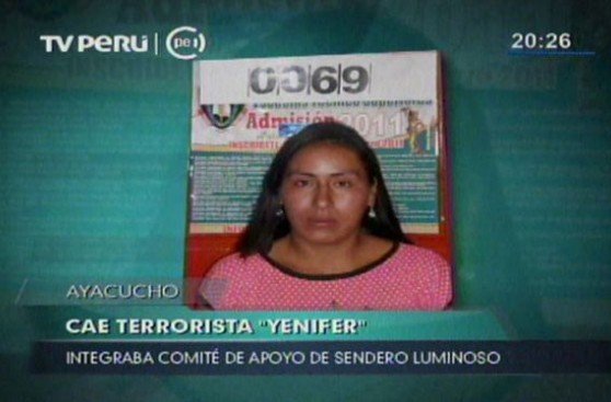 Cayó 'Yenifer’, la presunta pareja sentimental del terrorista ‘Gabriel’