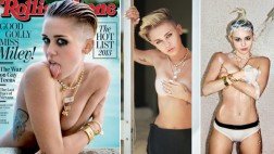 Miley Cyrus se desnudó para la Rolling Stone y dijo no bailará más el Twerk