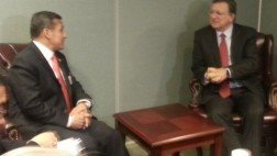 Ollanta Humala se reunió con el presidente de la Comisión Europea en Nueva York