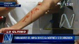 Lambayeque: trabajadores del sector salud ingresaron a la fuerza al hospital Belén
