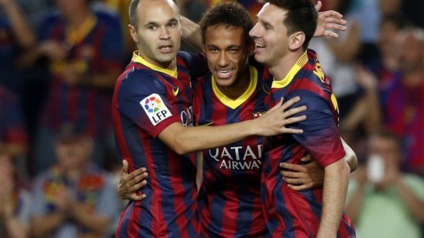 Neymar, su primer gol en la Liga y la goleada del Barcelona a la Real Sociedad [FOTOS]