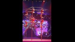 FOTOS: las espectaculares acrobacias y números artísticos del Circo Metro