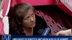 Trabajadores del Minsa radicalizan sus protestas con huelga de hambre