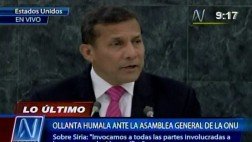 Humala destacó en la ONU compromiso con Chile de acatar fallo de La Haya