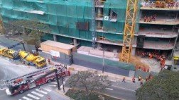 San Isidro: obreros heridos por derrumbe están fuera de peligro