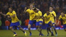 El Arsenal venció por penales en la Copa de la Liga inglesa