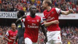 Arsenal venció 3-1 a Stoke City con gran actuación de Özil