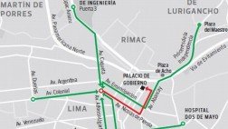 Toma precauciones: marcha de la CGTP restringirá el paso en calles del Cercado