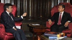 Ollanta Humala se reunió con el titular del BID en Nueva York