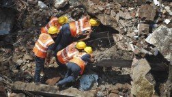India: derrumbe de edificio en Bombay deja 43 muertos
