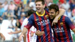 Barcelona ganó 2-0 a Almería y firmó su mejor arranque liguero de la historia