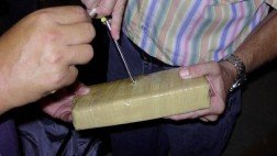 Pasajero de bus llevaba más de dos kilos de droga adheridos a su cuerpo