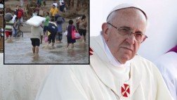 Papa Francisco donó US$100 mil para damnificados por ciclones en México