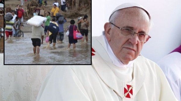 Papa Francisco donó US$100 mil para damnificados por ciclones en México