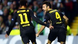 Barcelona ganó 1-0 en campo del Celtic con un Fábregas que hizo de Messi