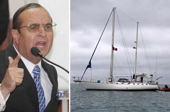 Velero 'Karisma' no podrá ser usado por Montesinos para pagar reparación civil
