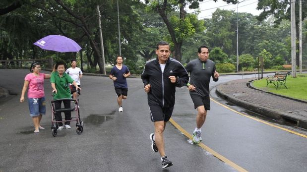 FOTOS: Ollanta Humala corrió por las calles de Bangkok en su primer día de visita oficial