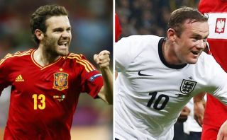 España e Inglaterra lograron el pase directo al Mundial Brasil 2014
