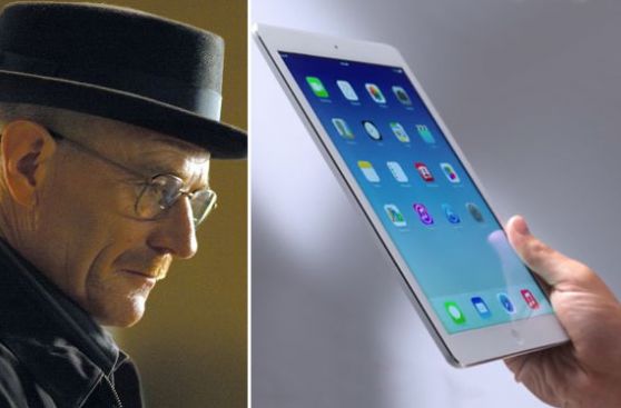 El protagonista de 'Breaking Bad' le pone voz al anuncio del iPad Air