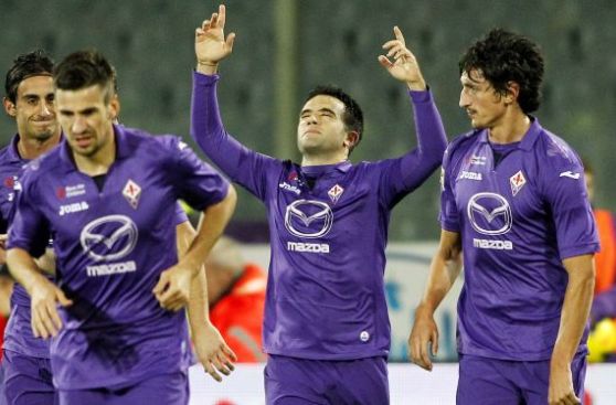 Fiorentina venció 2-1 a Sampdoria con Juan Manuel Vargas en cancha