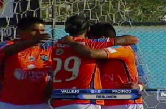 Vallejo venció 2-0 a Pacífico y aseguró su clasificación a la Sudamericana