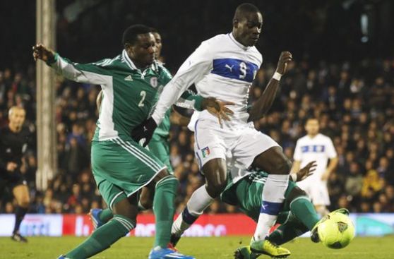 Italia empató 2-2 con Nigeria en preparación a Brasil 2014