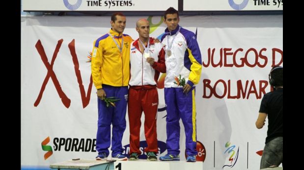 Perú se quedó con el oro en natación en la segunda jornada de los Juegos Bolivarianos [FOTOS]