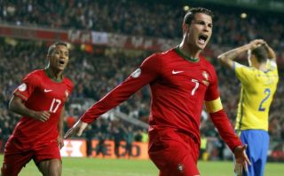Portugal clasificó a Brasil 2014 con triplete de Cristiano