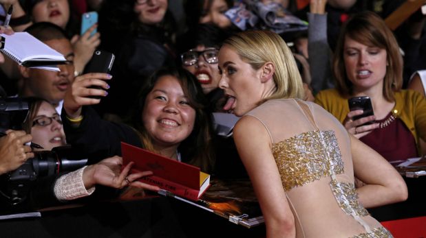 Jennifer Lawrence sorprendió con un vestido con transparencias en avant premiere [FOTOS]