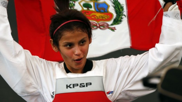 Así revalidó la taekwondista Julissa Diez Canseco su medalla de oro en los Bolivarianos [FOTOS]