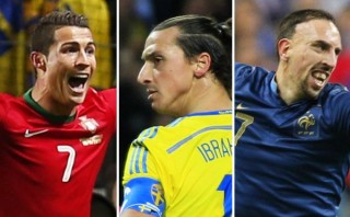 Cristiano, Zlatan y Ribéry, los más egocéntricos del fútbol mundial