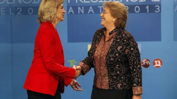 Elecciones en Chile: Piñera, Bachelet y Matthei ejercieron su voto