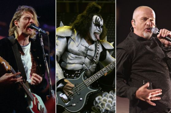 Nirvana, Kiss y Peter Grabriel ingresarán al Salón de la Fama del Rock