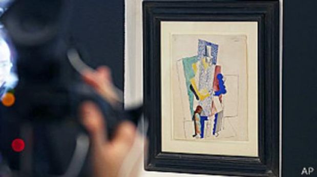 Joven estadounidense obtiene valiosa pintura de Picasso en una rifa