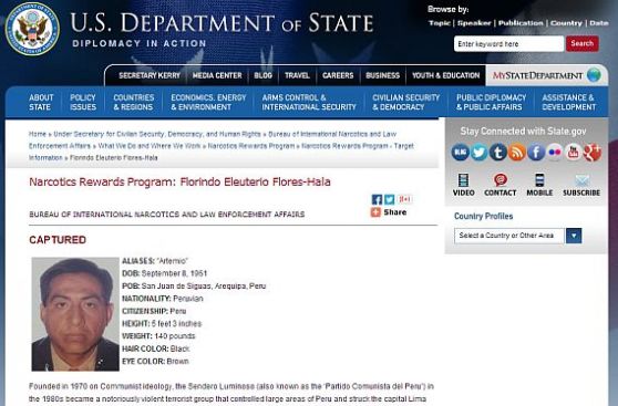 Estados Unidos pagó US$5 millones de recompensa por la captura de ‘Artemio’