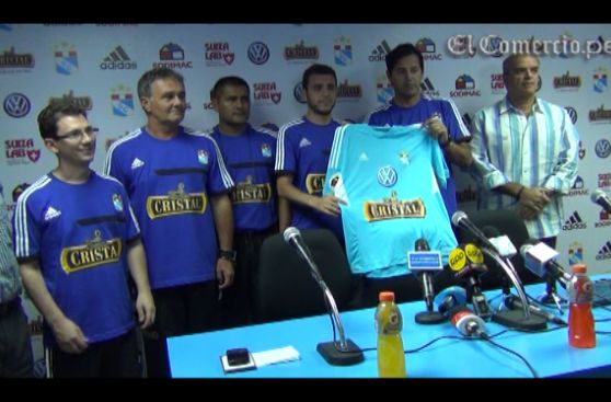 Daniel Ahmed fue presentado como nuevo DT de Sporting Cristal