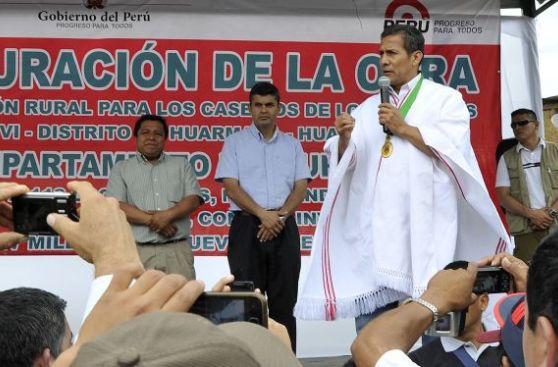 Ollanta Humala volvió a defender programa de alimentos Qali Warma