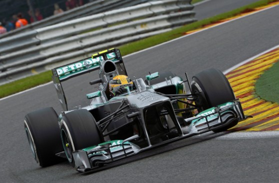 Lewis Hamilton hizo la pole en el GP de Bélgica