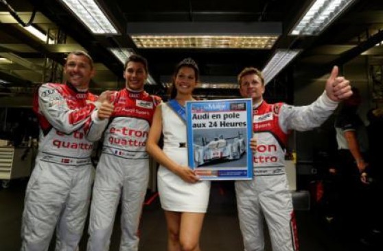El equipo Audi Motorsport partirá primero en Le Mans