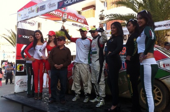 José Luis Tommasini lideró el Rally Concepción