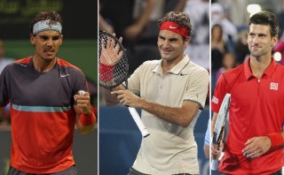 Nadal, Federer y Nole ya tienen rivales para el Australian Open