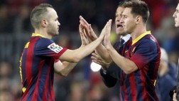 Iniesta no acompañará a Messi para la entrega del Balón de Oro