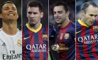 ¿Qué une desde el 2009 a Cristiano, Messi, Xavi e Iniesta?