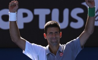 Djokovic fulminó a Fognini y avanzó a cuartos en Australia