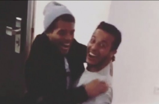 Dos Santos con Thiago Alcántara y la emoción del reencuentro