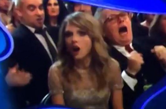 Taylor Swift creyó que había ganado el Grammy... pero no