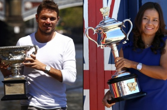 Ganó miles de dólares por apostarle a Wawrinka y Li Na