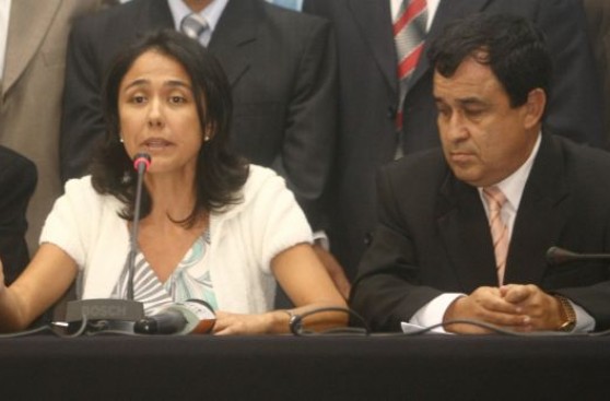 Otárola asegura que Nadine Heredia no será candidata