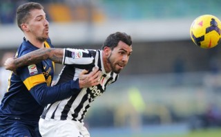 Juventus ganaba 2-0 y Hellas Verona empató a los 94’