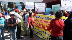 Miembros de asociación de vivienda irrumpieron en municipio